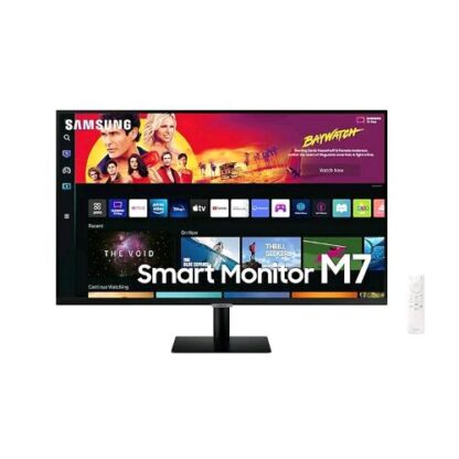 SAMSUNG S32BM700 32" LED VA 4K ULTRA HD 16:9 60Hz 4MS CONTRASTO 3.000:1 SMART MONITOR WI-FI BLUETOOTH HDR10 GAMING HUB BIXBY TV PLUS SMART THINGS TIZEN HUB USB 2xHDMI USB-C 65W HDMI ALTOPARLANTI INCORPORATI NERO