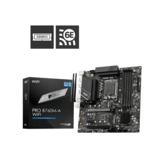 MSI MB PRO B760M-A WIFI INTEL B760 LGA 1700 MICRO ATX