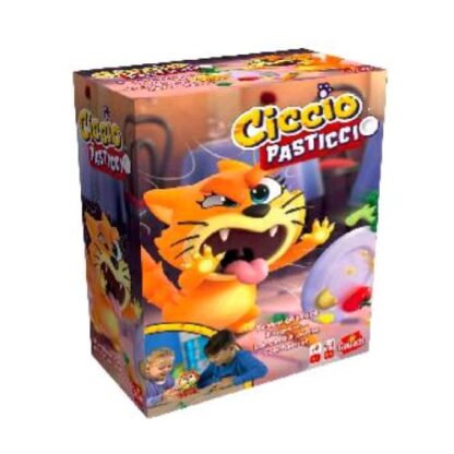 GOLIATH CICCIO PASTICCIO GIOCO DA TAVOLO CHE STIMOLA I RIFLESSI CON GATTO
