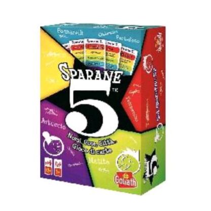 GOLIATH SPARANE 5 GIOCO DI CARTE E DOMANDE