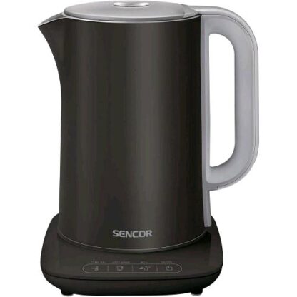 SENCOR SWK 1592BK BOLLITORE ELETTRICO 2.150 W 1.5 LT DIGITALE IN ACCIAIO INOX NERO