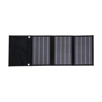 TECHNAXX TX-207 BORSA PANNELLO SOLARE PIEGHEVOLE PER RICARICA SOLARE 21W CON CONNETTORE USB PER CELLULARE POWER BANK TABLET ALTRI PERFETTO PER ESCURSIONI CAMPEGGIO E ATTIVIT ALL'APERTO NERO