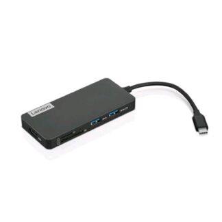 LENOVO 4X90V55523 DOCKING STATION DA USB-C A 1xHDMI 1xUSB-C 2xUSB-A 3.0 1xUSB- 2.0 LETTORE DI SCHEDE MICROSD/SD NERO