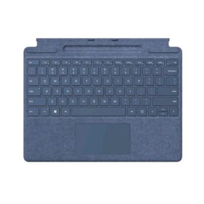 MICROSOFT SURFACE PRO SIGNATURE KEYBOARD TASTIERA CON TOUCHPAD ACCELEROMETRO PORTA SURFACE SLIM PEN 2 E SUPPORTO DI RICARICA QWERTY ITALIANA ZAFFIRO