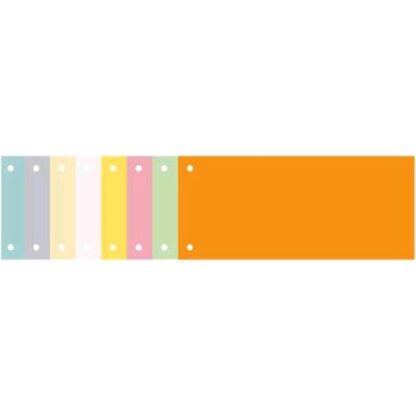 EXACOMPTA FOREVER DIVISORI ORIZZONTALI IN CARTONCINO 200GR 240X105 mm 2 FORI UNIVERSALI ROSA CONF 100 Pz.