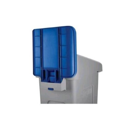 RUBBERMAID SJRS BILLBOARD TABELLONE IN PP PER LA STAZIONE DI RICICLAGGIO 4.45X36.20X29.85 CM BLU