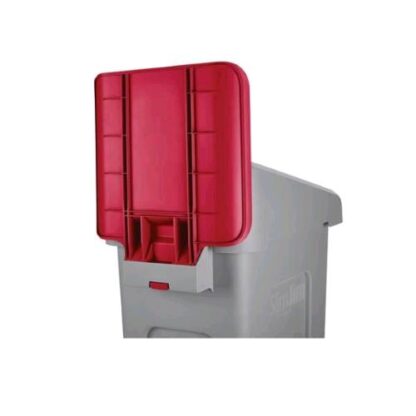 RUBBERMAID SJRS BILLBOARD TABELLONE IN PP PER LA STAZIONE DI RICICLAGGIO 4.45X36.20X29.85 CM ROSSO