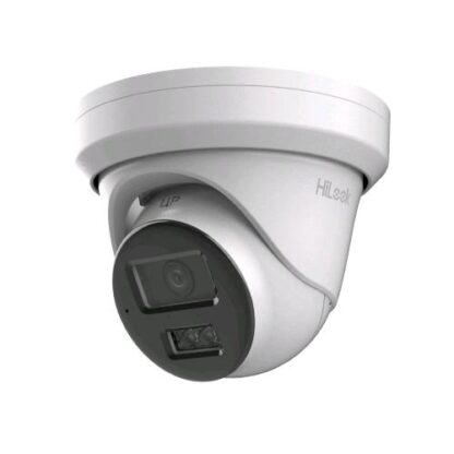 HIKVISION HILOOK TELECAMERA DI SICUREZZA IP 2K 4 MP COLORVU A TORRETTA CMOS PROGRESSIVO IP67 BIANCO