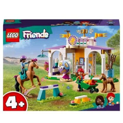 LEGO FRIENDS ADDESTRAMENTO EQUESTRE SCUDERIA CAVALLI CON CAVALLO PONY E 2 MINI BAMBOLINE