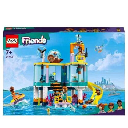 LEGO FRIENDS CENTRO DI SOCCORSO MARINO SET VETERINARIO CON 3 MINI BAMBOLINE E ANIMALI