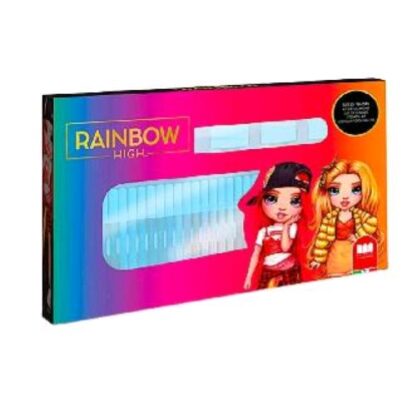 MULTIPRINT RAINBOW HIGH KIT ARTISTICO CON 36 PENNARELLI TIMBRI ALBUM DA COLORARE GOMMA E INCHIIOSTRO COLORI ASSORTITI