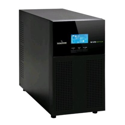 TECNOWARE EVO DSP PLUS UPS GRUPPO DI CONTINUITA' 3.600 VA PF 0.9 TECNOLOGIA ON LINE DOPPIA CONVERSIONE PFC ATTIVO BLACK
