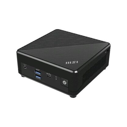 MSI CUBI N ADL-001BEU MINI PC BAREBONE INTEL N200 3.7GHz 1 SLOT MEMORIA RAM SO-DIMM 3.200MHz-BAY HDD /SSD 3.5"/M.2-WI-FI BLACK (936-B0A911-001)