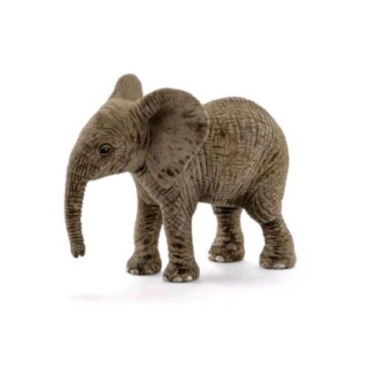 SCHLEICH CUCCIOLO DI ELEFANTE AFRICANO IN PLASTICA 5.5 CM