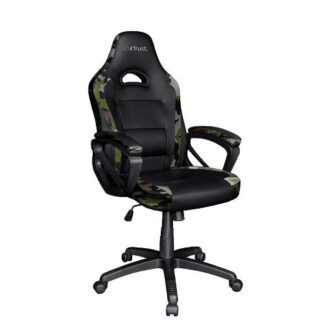 TRUST GXT701C RYON SEDIA GAMING ERGONOMICA UNIVERSALE SEDUTA IMBOTTITA NERO MIMETICO