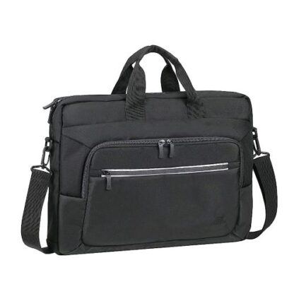 RIVACASE 7531 BORSA PER NOTEBOOK 15.6"-16" CON TASCA ADIZIONALE PER NOTEBOOK TASCA ANTERIORE RIFLETTENTE CON ZIP BLACK