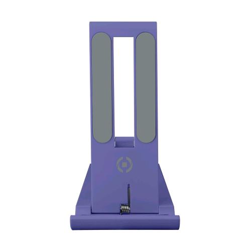 CELLY SWCOLORDESK SUPPORTO DA SCRIVANIA PER SMARTPHONE FINO A 7" IN PLASTICA VIOLA