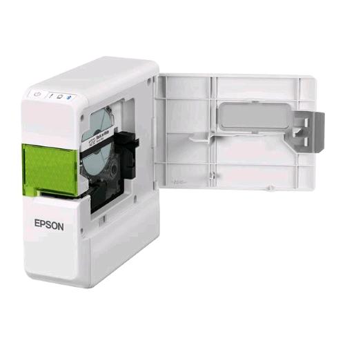 EPSON LABELWORKS LW-C410 STAMPANTE TRASFERIMENTO TERMICO PORTATILE A BATTERIE STILO AA WIRELESS 180 x 180 DPI 9 mm/s