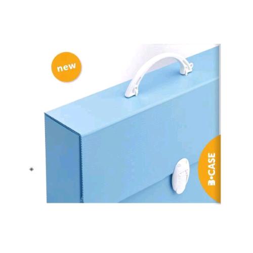 FAVORIT EVERY PASTEL VALIGETTA IN PP36.5X56.5X5 CM 2 CHIUSURE CON MANIGLIA COLORI ASSORTITI