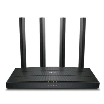 TP-LINK ARCHER AX12 ROUTER AX1500 DUAL-BAND WI-FI 6 300 Mbps 2.4GHz + 1201 Mbps 5GHz 4 RJ-45 GIGABIT 4 ANTENNE