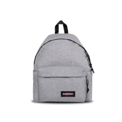 EASTPACK PADDED PAK ZAINO IN POLIESTERE POLIAMMIDE 40X30X18 CM 24 LT SPALLACCI IMBOTTITI ANTISCIVOLO TASCA FRONTALE SUNDAY GREY