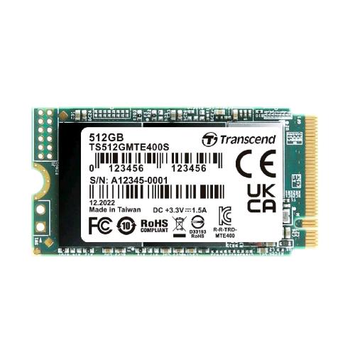 TRANSCEND PCIE SSD 400S M.2 512 GB PCI EXPRESS GEN3 x4 3D NAND NVME