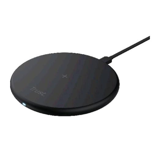 TRUST VIRO CARICABATTERIE WIRELESS 15W CAVO USB-C NERO