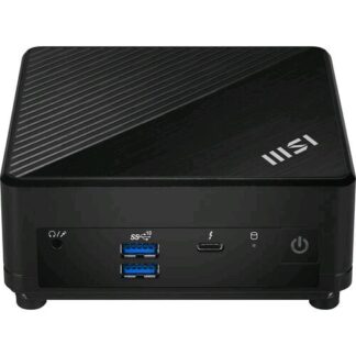 MSI CUBI-5-12M-003BEU MINI PC BAREBONE i3-1215U 3.3GHz 2 SLOT RAM SO-DIMM-2 BAY HDD/SSD 2.5"/M.2-WI-FI 6E BLACK (936-B0A811-038)