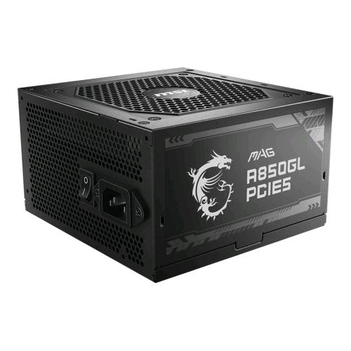 MSI MAG A850GL PCIE5 ALIMENTATORE 850 W ATX 80 PLUS GOLD FULLY MODULAR 20+4 pin NERO