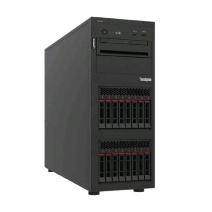 LENOVO THINKSYSTEM ST250 V2 SERVER TOWER 4U XEON E-2378 2.6GHz RAM 32GB-8 BAY HOT SWAP HDD 2.5" BLACK (7D8FA01YEA)