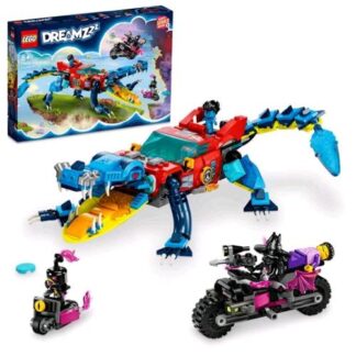 LEGO DREAMZZZ AUTO COCCODRILLO 2 IN 1 DA MONSTER TRUCK A MACCHINA ANIMALE CON MINIFIGURE