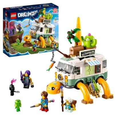LEGO DREAMZZZ IL FURGONE TARTARUGA DELLA SIGNORA CASTIGLIO CAMPER COSTRUIBILE IN 2 MODI CON MINIFIGURE