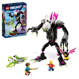 LEGO DREAMZZZ IL MOSTRO GABBIA CUSTODE OSCURO CON Z-BLOB TRASFORMABILE IN MINI AEREO O HOVERBIKE E MINIFIGURE