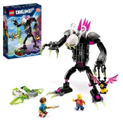 LEGO DREAMZZZ IL MOSTRO GABBIA CUSTODE OSCURO CON Z-BLOB TRASFORMABILE IN MINI AEREO O HOVERBIKE E MINIFIGURE