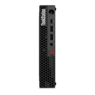 LENOVO THINKSTATION P3 MINI PC i7-13700T 1GHz RAM 16GB-SSD 512GB M.2 NVMe-NVIDIA T400 4GB-WI-FI 6E-WIN 11 PROF BLACK (30H0002HIX)