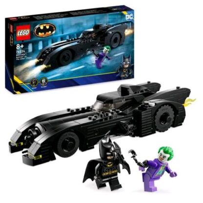 LEGO SUPER HEROES BATMOBILE INSEGUIMENTO DI BATMAN VS THE JOKER CON 2 MINIFIGURE