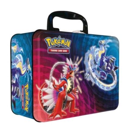 POKEMON KONAMI VALIGETTA BACK TO SCHOOL COLLECTOR CHEST CON 3 CARTE OLOGRAFICHE 6 BUSTE DI ESPANSIONE E ALTRO