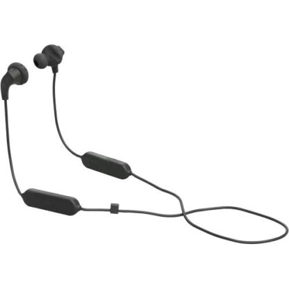 JBL ENDURANCE RUN 2 AURICOLARI WIRELESS IN-EAR CUFFIE MAGNETICHE A PROVA DI SUDORE PER ATTIVITA' SPORTIVA TECNOLOGIA FLIPHOOK WATERPROOF IPX5 FINO A 10 H DI AUTONOMIA NERO