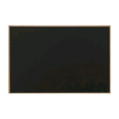 BI-OFFICE NEW BASIC LAVAGNA PER GESSETTI IN ARDESIA 58.5X38.5 CM CORNICE PINO CON VASSOIO PORTAPENNE GESSI E SUPPORTI PER FISSAGGIO