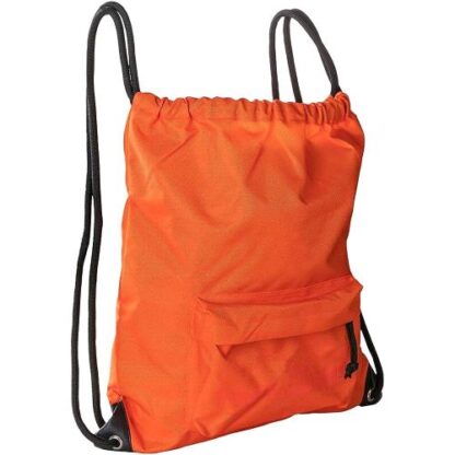 NEON GYM SACK SACCHETTA IN TESSUTO REFLECTIVE ECOSOSTENIBILE 37X43 CM ARANCIO