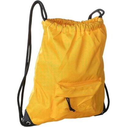 NEON GYM SACK SACCHETTA IN TESSUTO REFLECTIVE ECOSOSTENIBILE 37X43 CM GIALLO