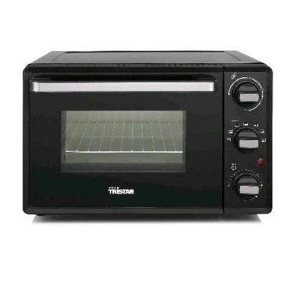 TRISTAR OV-3622 FORNO ELETTRICO VENTILATO 19LT 800W 6 IMPOSTAZIONI DI RISCALDAMENTO CON TIMER NERO