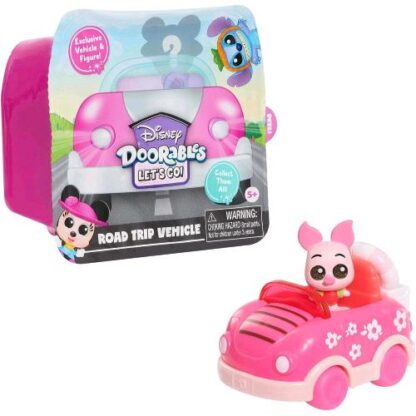 GIOCHI PREZIOSI DOORABLES SOGGETTO ISPIRATO AI FILM DISNEY E PIXAR CON VEICOLO MODELLO CASUALE