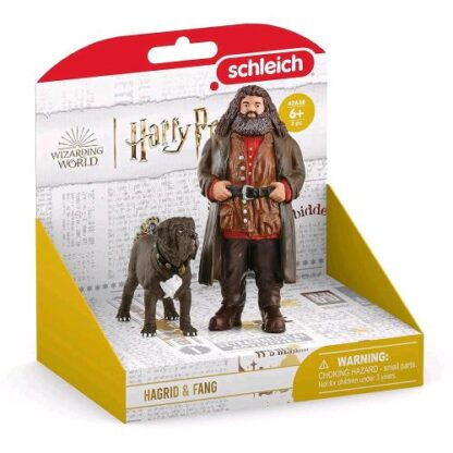 SCHLEICH HARRY POTTER WIZARDING WORLD HAGRID E THOR IN PLASTICA 8X11.5X13 CM