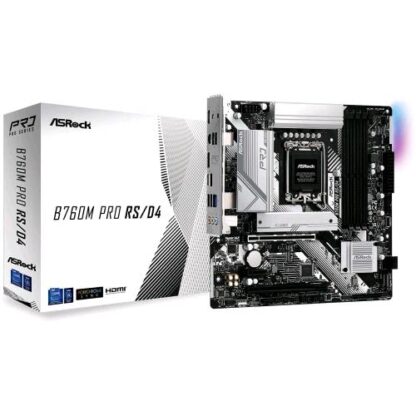 ASROCK B760M PRO RS/D4 WIFI INTEL B760 LGA 1700 MICRO ATX