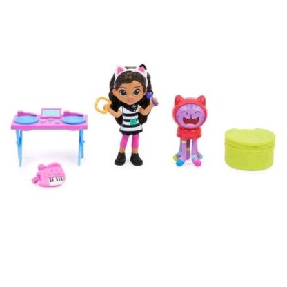 SPIN MASTER GABBYS DOLLHOUSE MINI SET KARAOKE CON 2 PERSONAGGI