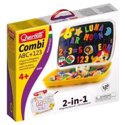 QUERCETTI COMBI ABC + 123 VALIGETTA MULTIFUNZIONE 2 IN 1