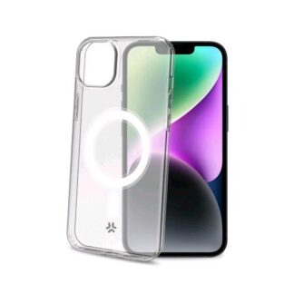 CELLY APPLE iPHONE 15 COVER GELSKINMAG COMPATIBILE MAGSAFE IN TPU + POLICARBONATO TRASPARENTE