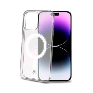 CELLY APPLE iPHONE 15 PRO MAX COVER GELSKINMAG COMPATIBILE MAGSAFE IN TPU + POLICARBONATO TRASPARENTE