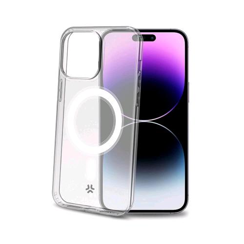 CELLY APPLE iPHONE 15 PRO MAX COVER GELSKINMAG COMPATIBILE MAGSAFE IN TPU + POLICARBONATO TRASPARENTE